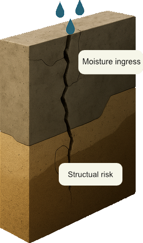 crack repair image